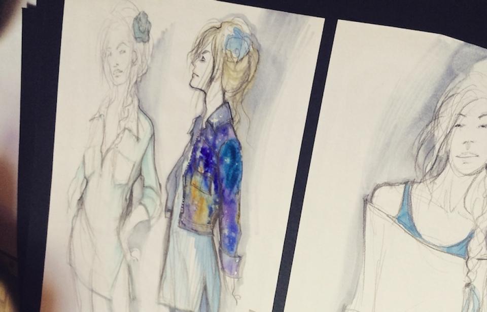 A galaxy print az operaszínpadon is hódít