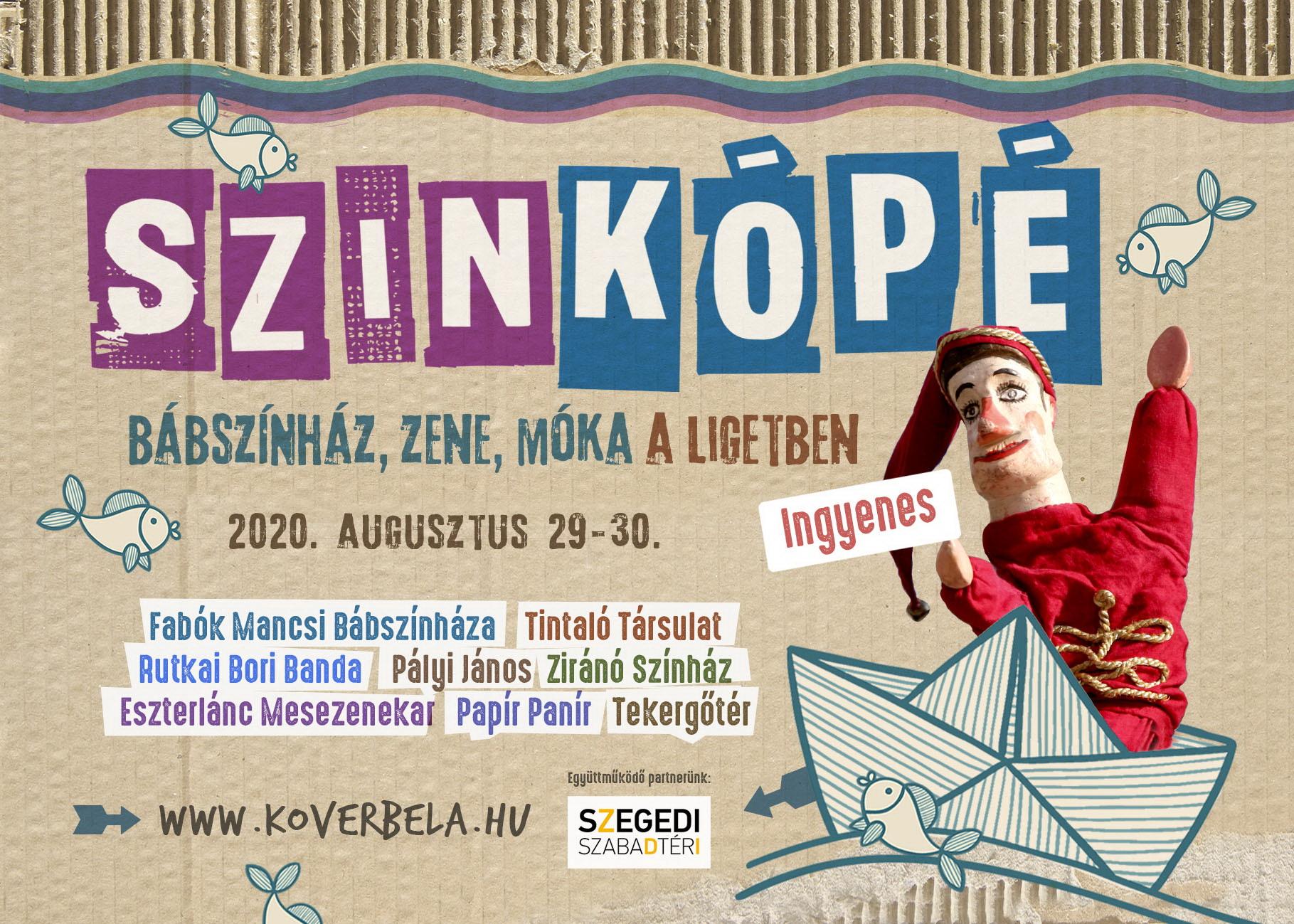 A SZINkópéval folytatódik az Újszegedi Szabadtéri programsorozata