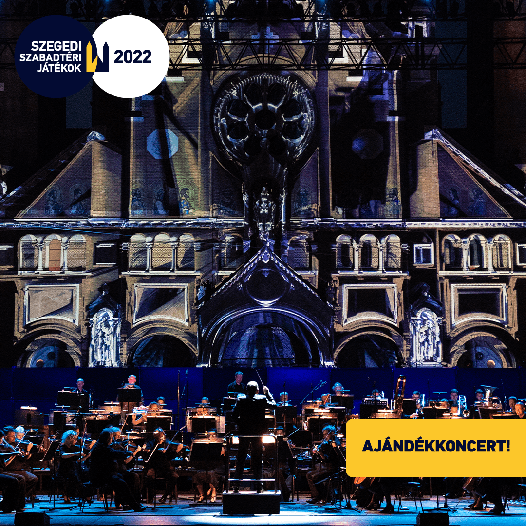 Idén is Ajándékkoncerttel várjuk a szegedieket!
